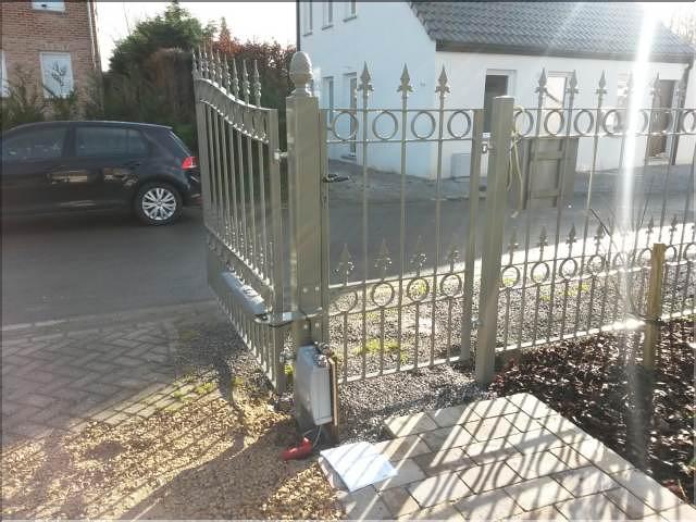 Motorisation portail ouverture exterieur Sprl Gilson Roger 04