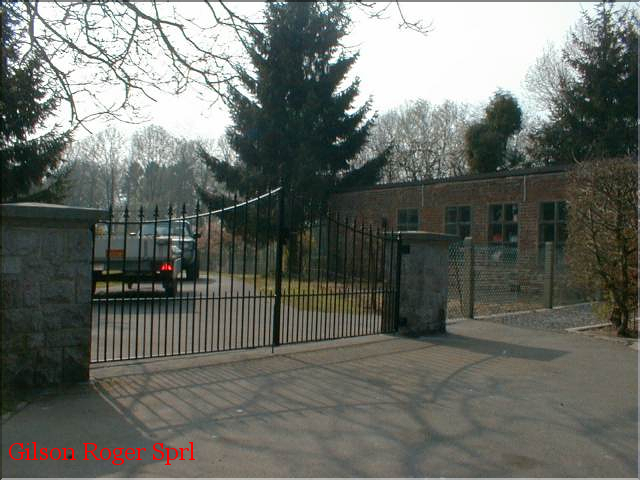 Portail acier gesves ferronnerie namur sprl Gilson roger 02