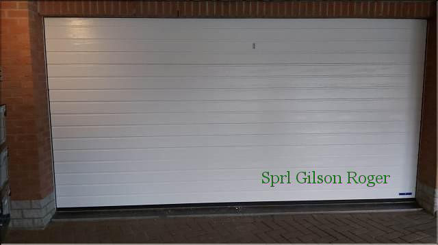 Porte sectionnelle Hormann Eghezée sprl Gilson Roger 01