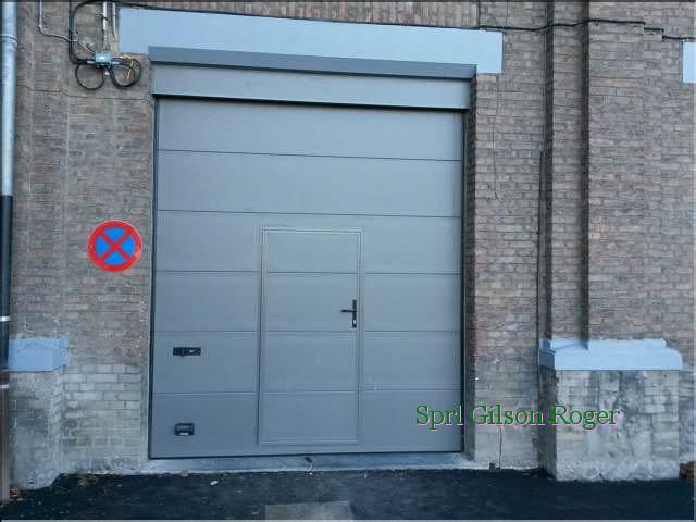 Porte sectionnelle winsol Beldoor salzinnes sprl Gilson Roger 01